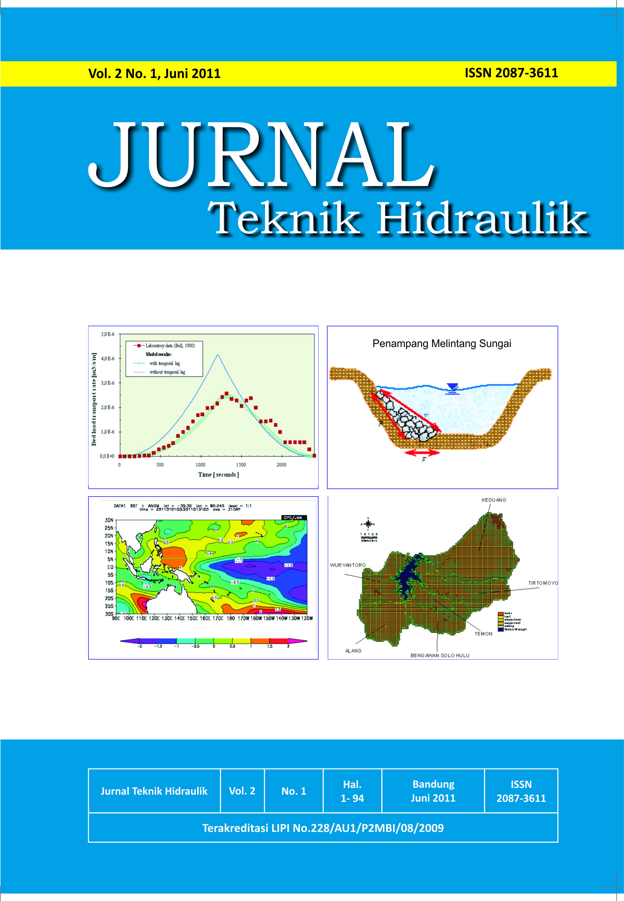 					View Vol. 2 No. 1 (2011): JURNAL TEKNIK HIDRAULIK
				